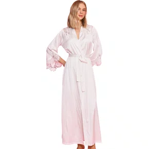 Camisola Longa Roma Cetim Off White Miss Victtoria