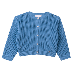 Casaco Tricot Azul Frozen Anime