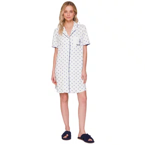 Chemise Bloom In Blue Lua Lua