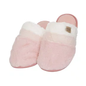 Chinelo Pantufa Pelinho Quartz Lua Lua