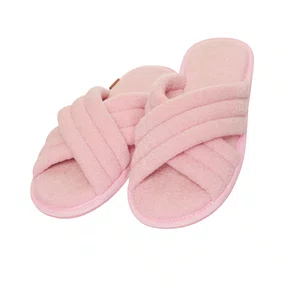 Chinelo Slider Rosa Quartz Lua Lua