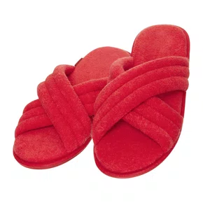 Chinelo Slider Vermelho Rubino Lua Lua