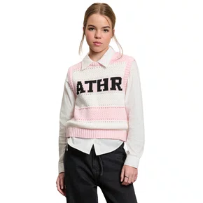 Colete Tricot Off e Rosa ATHR Authoria