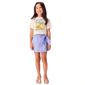 Conjunto Blusa e Shorts Ice Cold Lemonade Momi