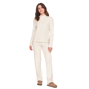 Conjunto Feminino em Tricô Wools Essence Off White Lua Lua