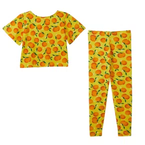 Conjunto Malha Laranjinhas Fabula