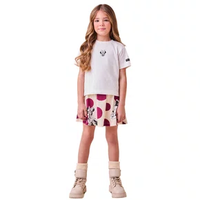 Conjunto Minnie Maxi Poa Bege Marsalla Anime