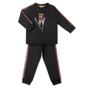 Conjunto Moletom Patch Teddy Sky Preto Dame