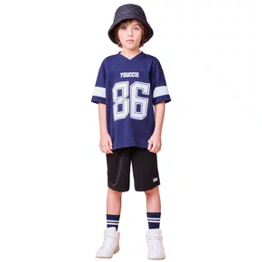 Conjunto Sport College Marinho Youccie