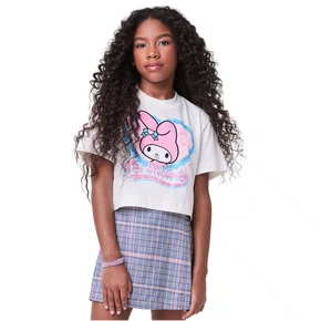 Cropped Tshirt My Melod Off Coração I Am