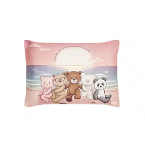 Fronha Avulsa 50x70cm Yoga Bears Lua Luá