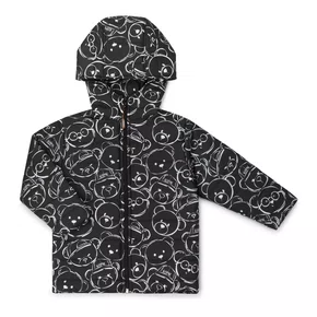 Jaqueta Fibra Estampa Full Teddys Preto Dame