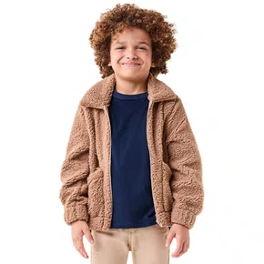 Jaqueta Pelinho Cafe com Leite Bimbi