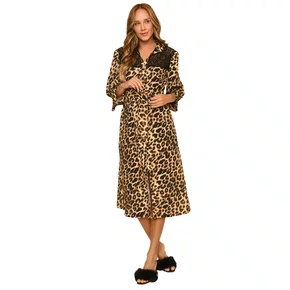 Kaftan Midi Onça Renda Miss Victtoria