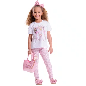 Legging Light Ballet Rosa Barbie Pituchinhus