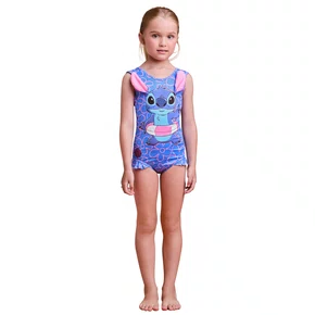 Maio Stitch Orelhinhas Summer Flowers Anime