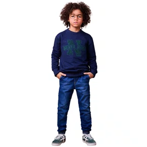 Moletom Careca Never Rest Marinho Youccie