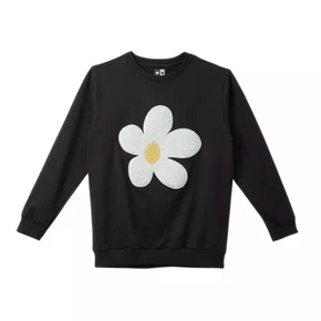 Moletom Oversized Bordado Margarida Farm Futura