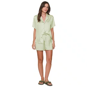 Pijama Aberto Short Fresh Mint Lua Lua