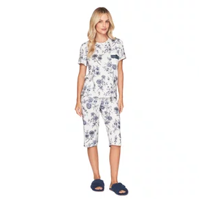 Pijama Capri Blue Garden Lua Lua