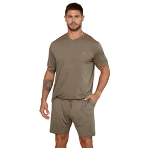Pijama Curto Masculino Modal Verde Up Man
