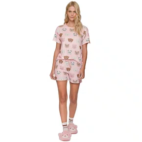 Pijama Feminino Curto Bearmily Love Lua Lua