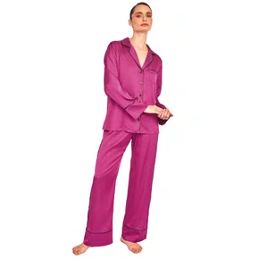 Pijama Fuccia Manga Longa Revedenfant