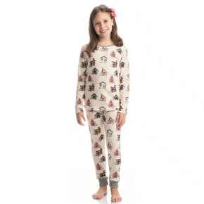 Pijama Infantil Longo Vira Latas Daniela Tombini