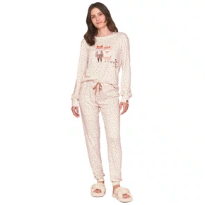 Pijama Jogger Feminino All Print Cots Cats Lua Lua