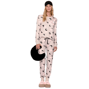 Pijama Jogger In The Clouds Bege Lua Lua