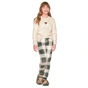 Pijama Jogger Infantil Feminino Fleece BB Moment