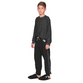 Pijama Jogger Masculino Infantil Dark Nights Lua Lua