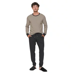 Pijama Longo Masculino Winterbound Lua Lua