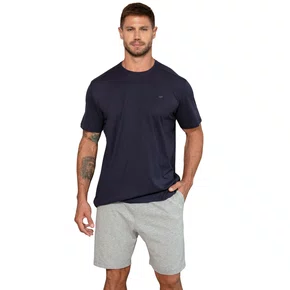 Pijama Mascuilno Curto Algodão Marinho Up Man