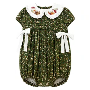 Pimpão Gola Bordada Floresta Giverny Primo Bambino