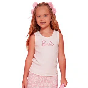 Regata Ribana Barbie Cristal Off White Pituchinhus