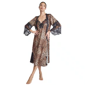 Robe Midi Cetim Panther Revenfant