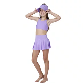 Saia Infantil Luisa Lavanda Siri Kids