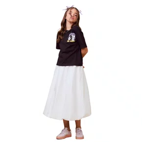 Saia Longa Balonê Off White Authoria