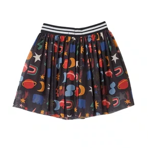 Saia Tule Cosmotipo Preto Fabula