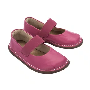 Sapatilha Ballet Couro Pink Petit Cheval
