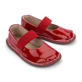 Sapatilha Ballet Verniz Maçã do Amor Vermelho Petit Cheval