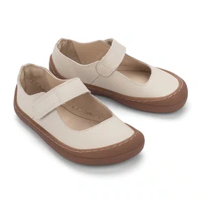 Sapatilha Chevalchee Couro Creme Petit Cheval