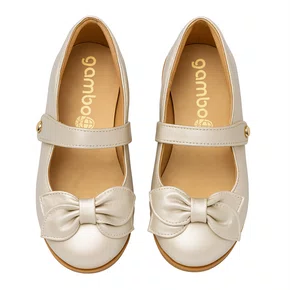 Sapatilha Highness Laço Perola Gambo