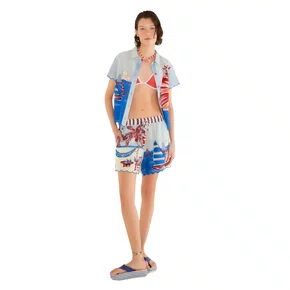 Short Festone Diario De Verão Farm