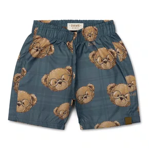 Short Impermeavel Teddy Xadrez Dame