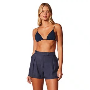 Short Lisos Hermosa Marinho Cia Maritima