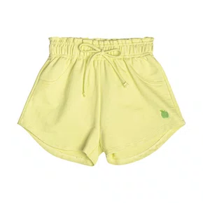 Short Moletom Comfy Maçazinha Verde Momi
