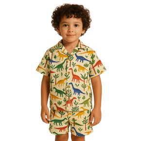 Shorts Amazodino Mini Bege Bento