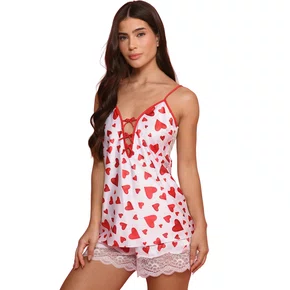 Shorts Doll Veneza Corações Miss Victtoria